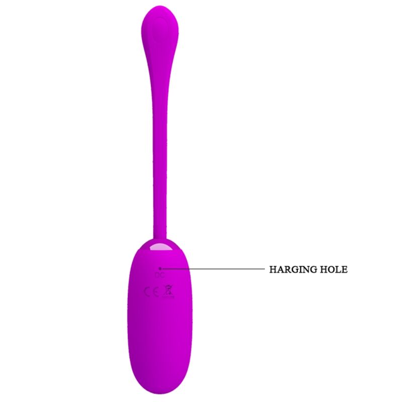 Pretty Love Julius Waterproof-Rechargeable Vibrating Egg Purple | Niks.fi verkkokauppa