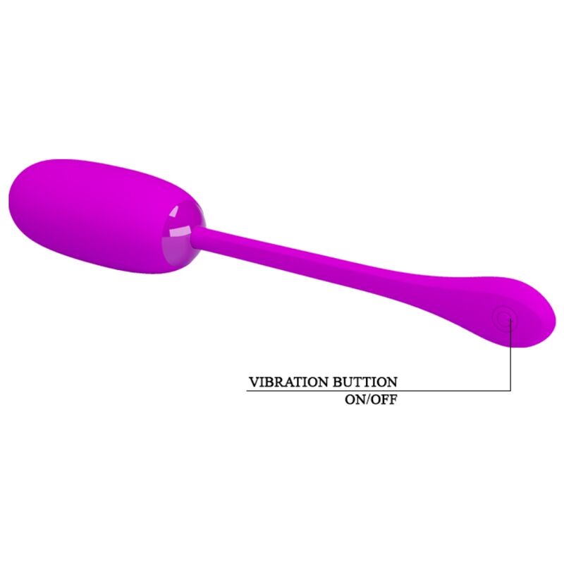 Pretty Love Julius Waterproof-Rechargeable Vibrating Egg Purple | Niks.fi verkkokauppa