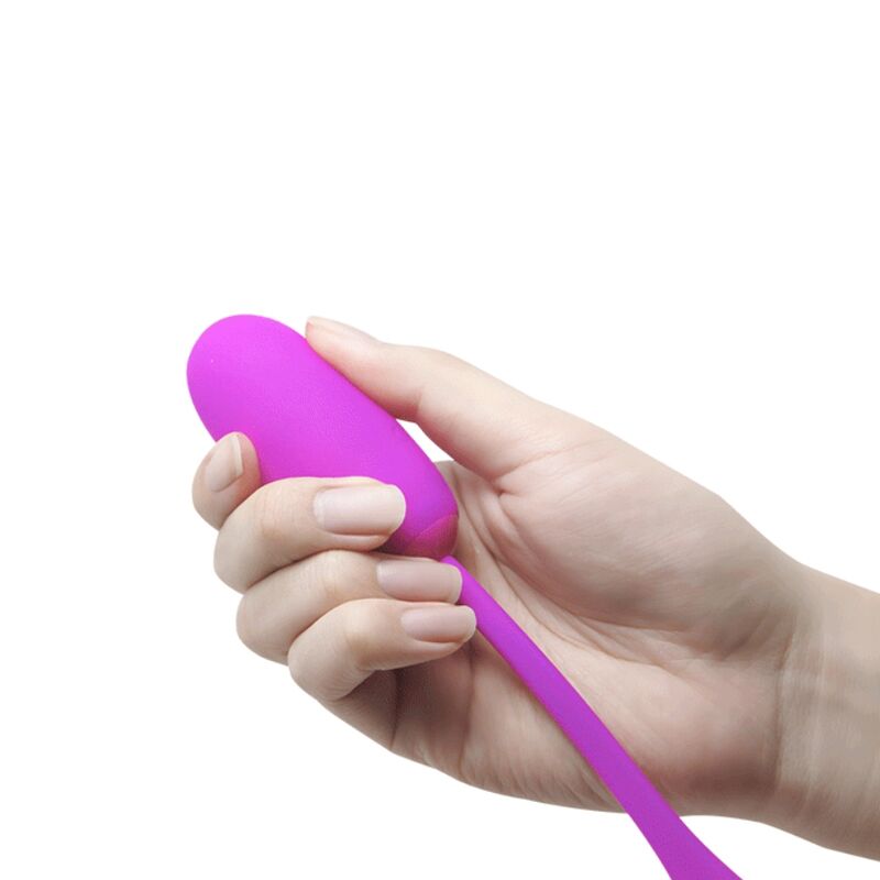 Pretty Love Julius Waterproof-Rechargeable Vibrating Egg Purple | Niks.fi verkkokauppa
