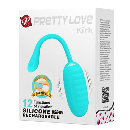 Pretty Love Kirk Light Green Rechargeable Vibrating Egg | Niks.fi verkkokauppa