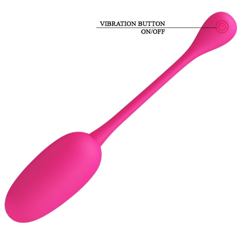 Pretty Love Knucker Pink Rechargeable Vibrating Egg | Niks.fi verkkokauppa