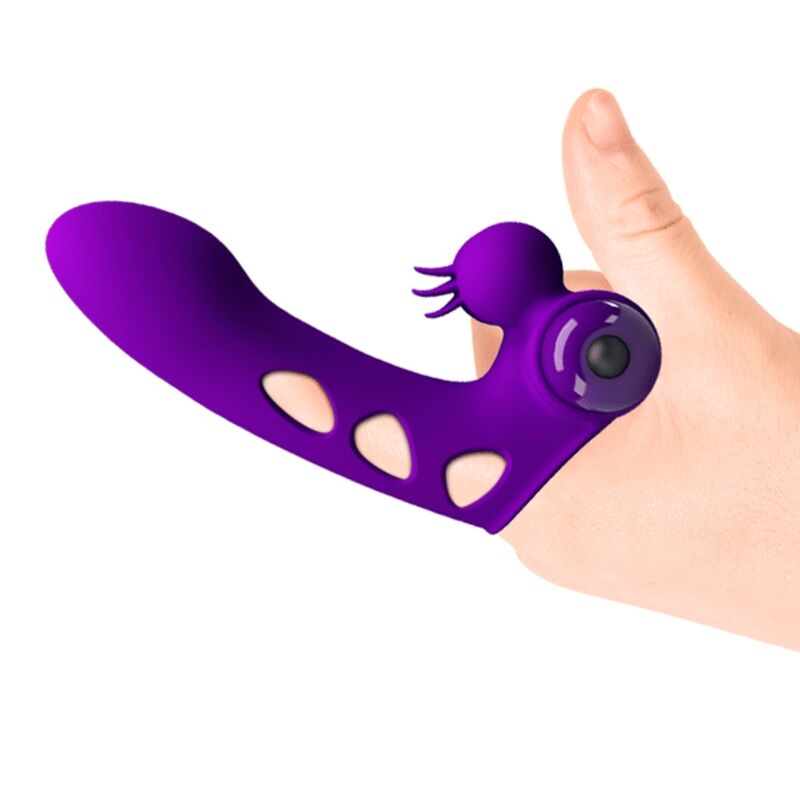 Pretty Love Orlando Purple Vibrator Finger Cover | Niks.fi verkkokauppa