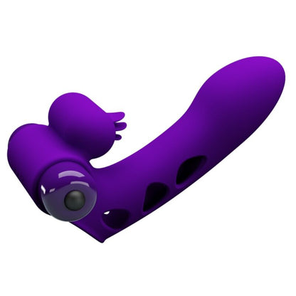 Pretty Love Orlando Purple Vibrator Finger Cover | Niks.fi verkkokauppa