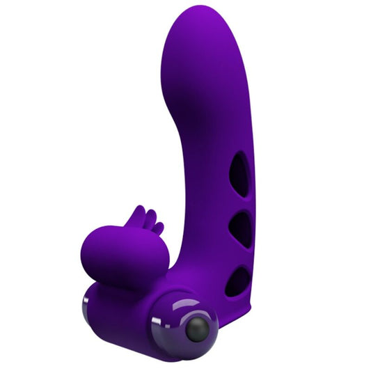 Pretty Love Orlando Purple Vibrator Finger Cover | Niks.fi verkkokauppa