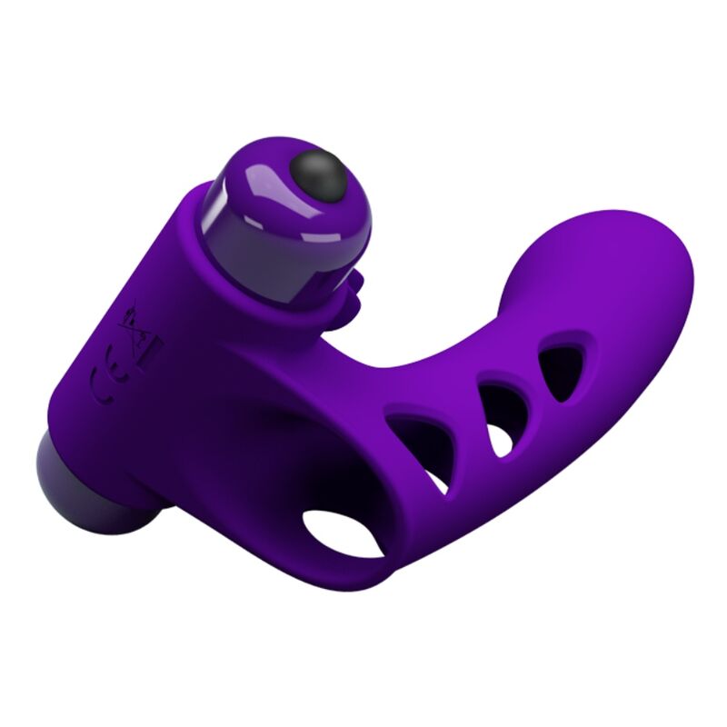 Pretty Love Orlando Purple Vibrator Finger Cover | Niks.fi verkkokauppa