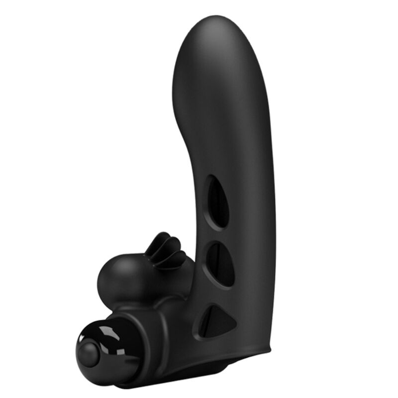 Pretty Love Orlando Black Vibrator Finger Cover | Niks.fi verkkokauppa