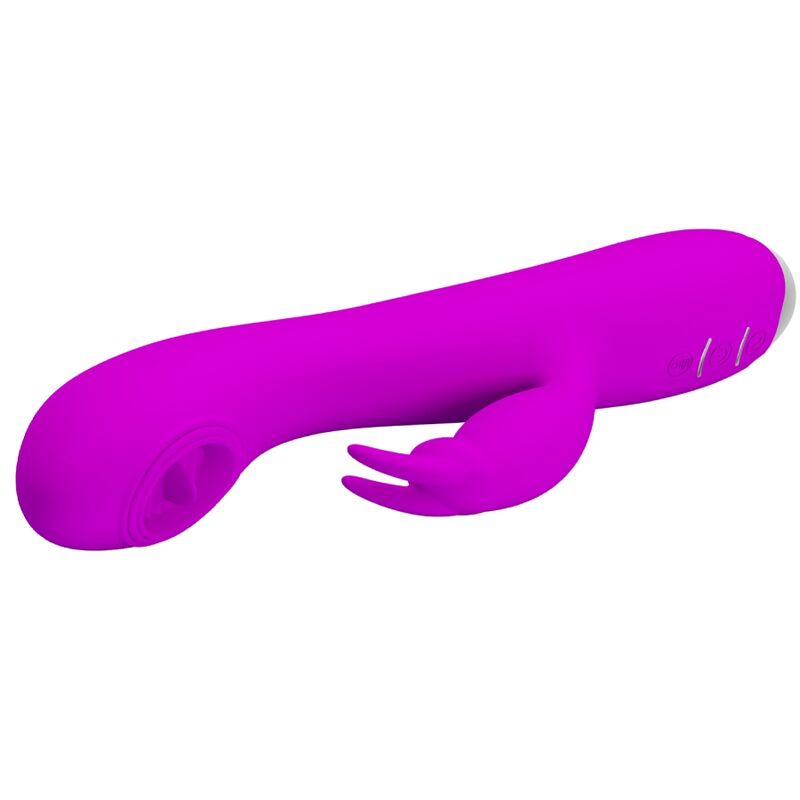 Pretty Loverachel Rechargeable Vibrator With Stimulating Waves Purple | Niks.fi verkkokauppa