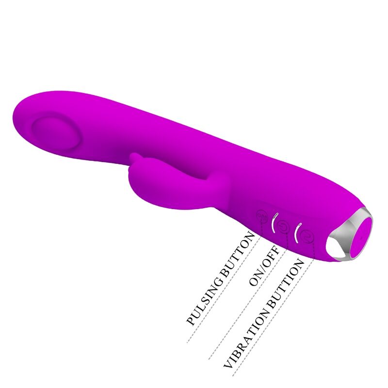 Pretty Loveregina Vibratorrechargeable Stimulating Waves Purple | Niks.fi verkkokauppa