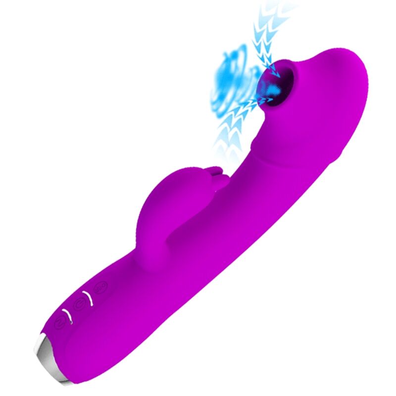 Pretty Loveregina Vibratorrechargeable Stimulating Waves Purple | Niks.fi verkkokauppa