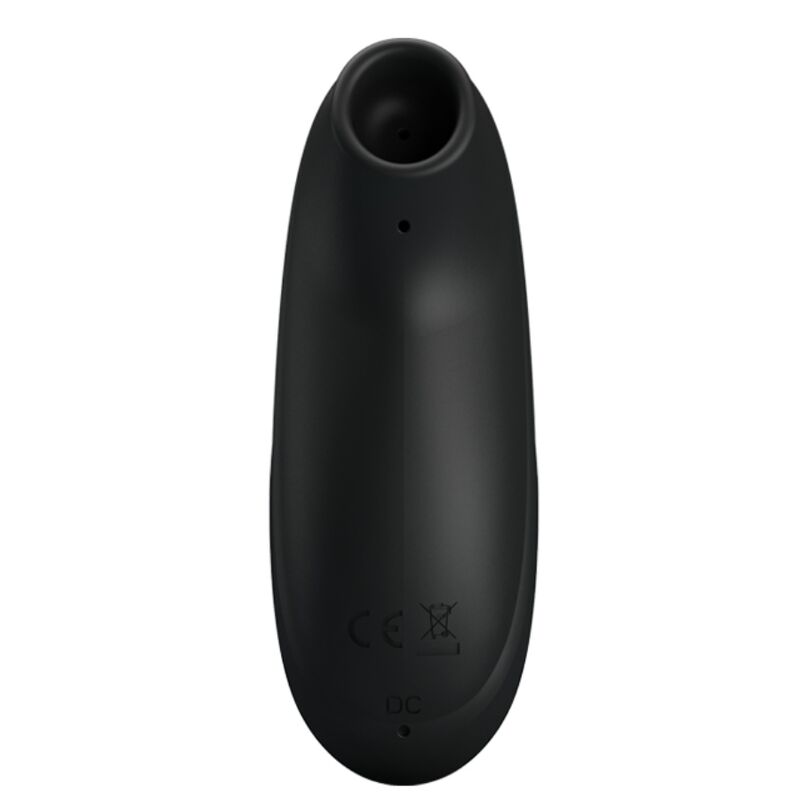 Pretty Love Black Rechargeable Luxury Suction Massager | Niks.fi verkkokauppa