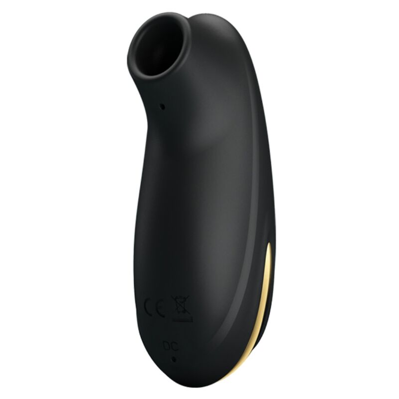 Pretty Love Black Rechargeable Luxury Suction Massager | Niks.fi verkkokauppa