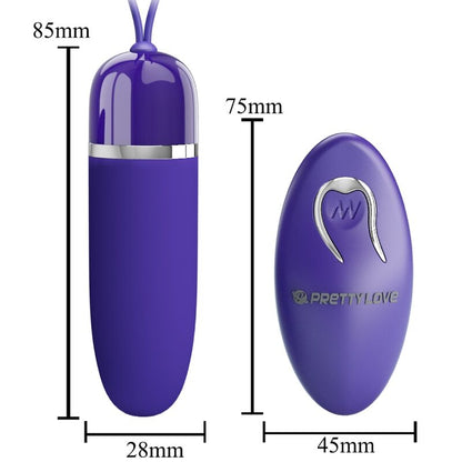 Pretty Love Darlene Youth Violet Mini Vibrating Bullet | Niks.fi verkkokauppa