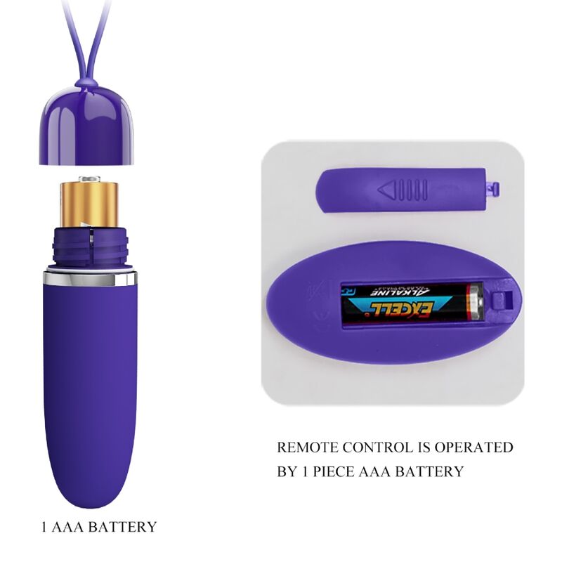 Pretty Love Darlene Youth Violet Mini Vibrating Bullet | Niks.fi verkkokauppa