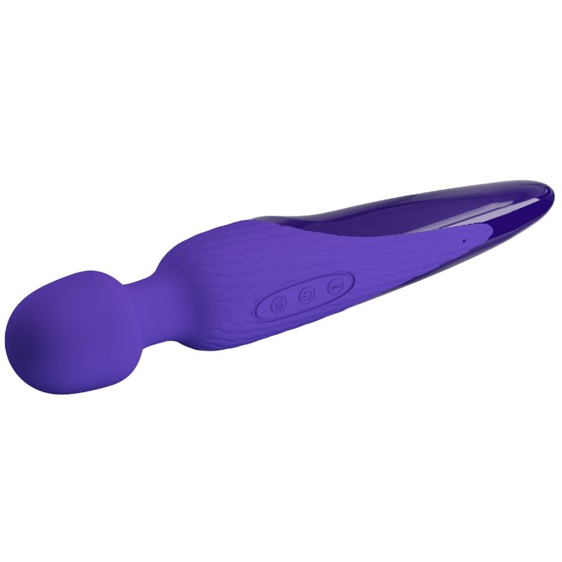 Pretty Love Antony Youth Wand Vibrator Violet Heat Effect | Niks.fi verkkokauppa