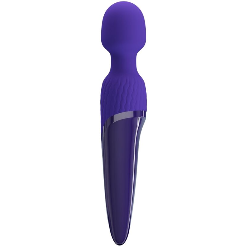 Pretty Love Antony Youth Wand Vibrator Violet Heat Effect | Niks.fi verkkokauppa