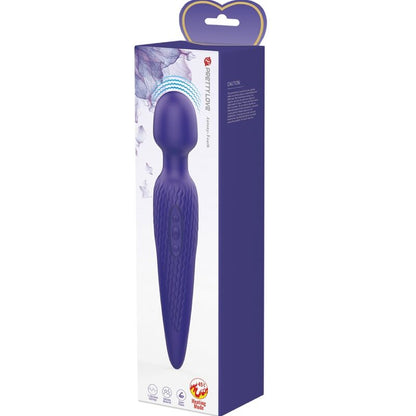 Pretty Love Antony Youth Wand Vibrator Violet Heat Effect | Niks.fi verkkokauppa