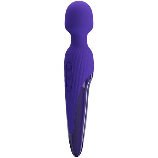 Pretty Love Antony Youth Wand Vibrator Violet Heat Effect | Niks.fi verkkokauppa