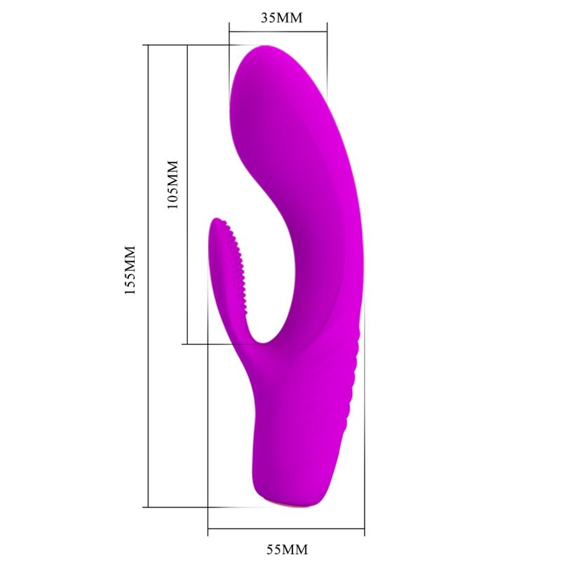Pretty Lovetim Purple Rechargeable Vibrator | Niks.fi verkkokauppa