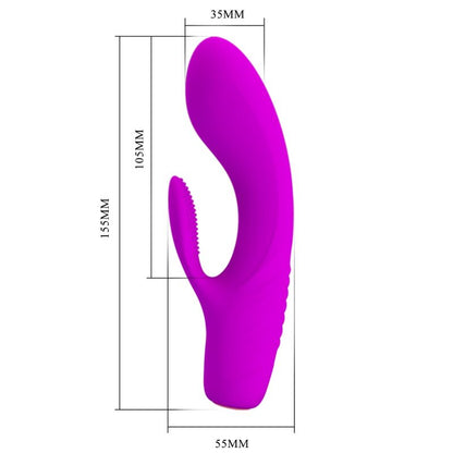 Pretty Lovetim Purple Rechargeable Vibrator | Niks.fi verkkokauppa