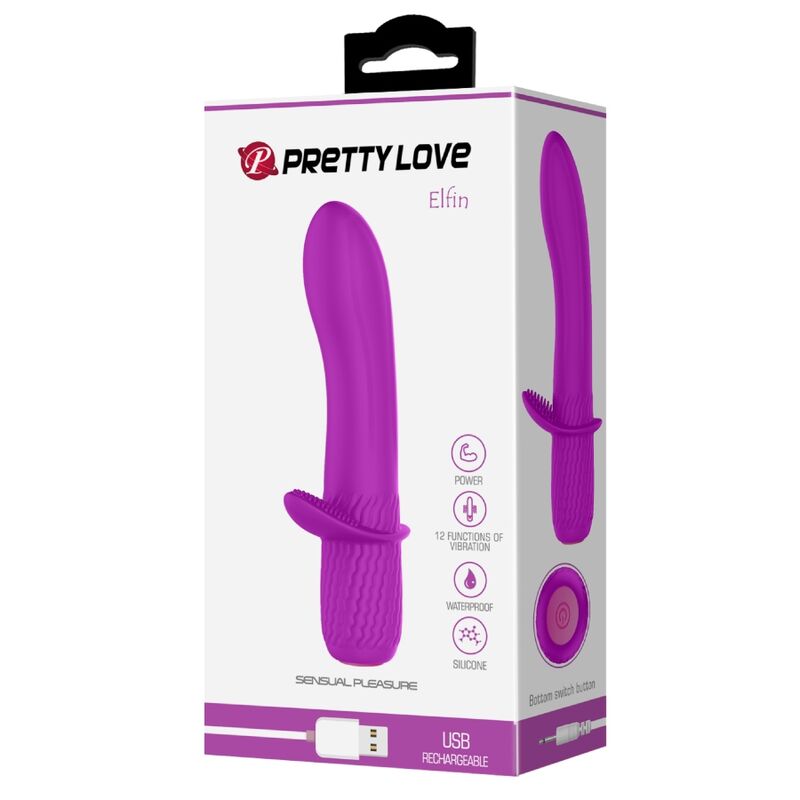 Pretty Lovetroy Purple Rechargeable Vibrator | Niks.fi verkkokauppa