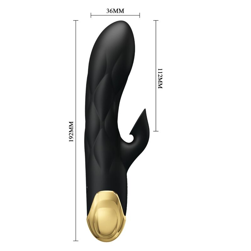 Pretty Loveblack Rechargeable Gold Plated Luxury Vibrator | Niks.fi verkkokauppa