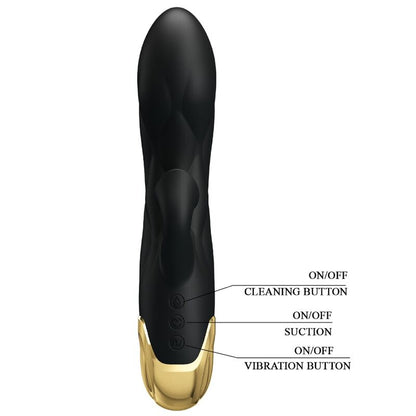 Pretty Loveblack Rechargeable Gold Plated Luxury Vibrator | Niks.fi verkkokauppa