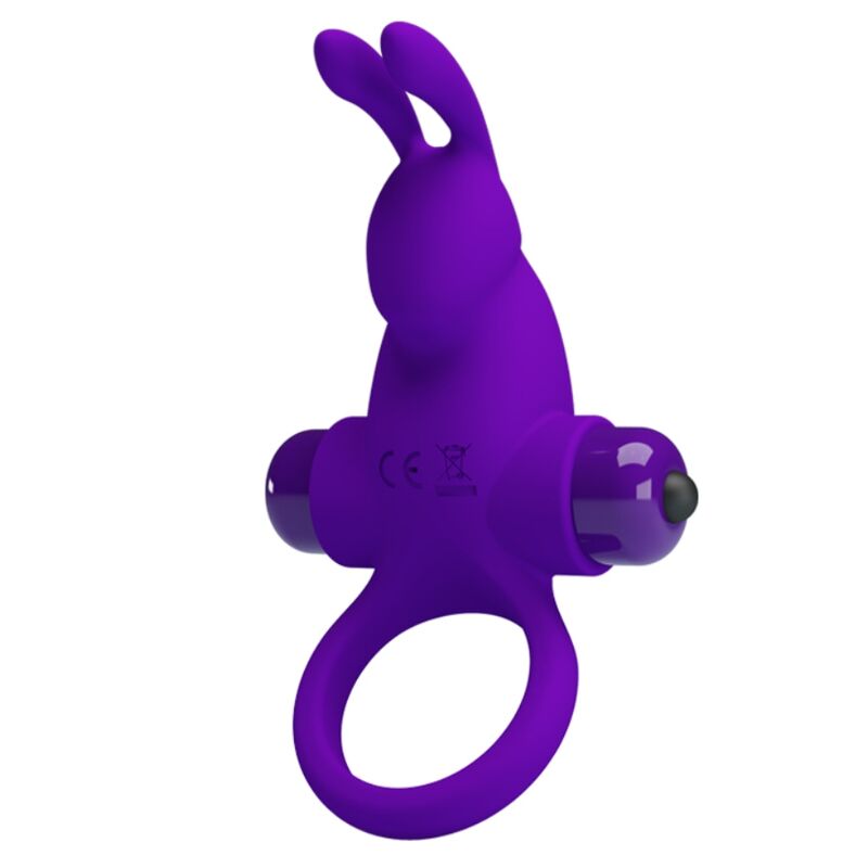 Pretty Love Vibrator Ring I Rabbit For Purple Penis | Niks.fi verkkokauppa