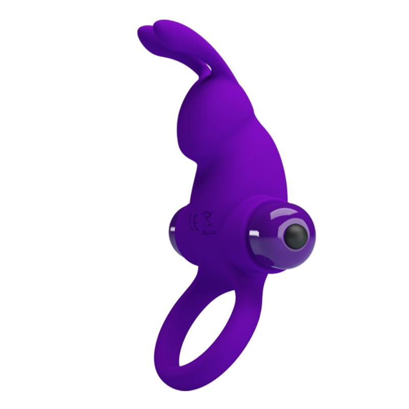 Pretty Love Vibrator Ring I Rabbit For Purple Penis | Niks.fi verkkokauppa