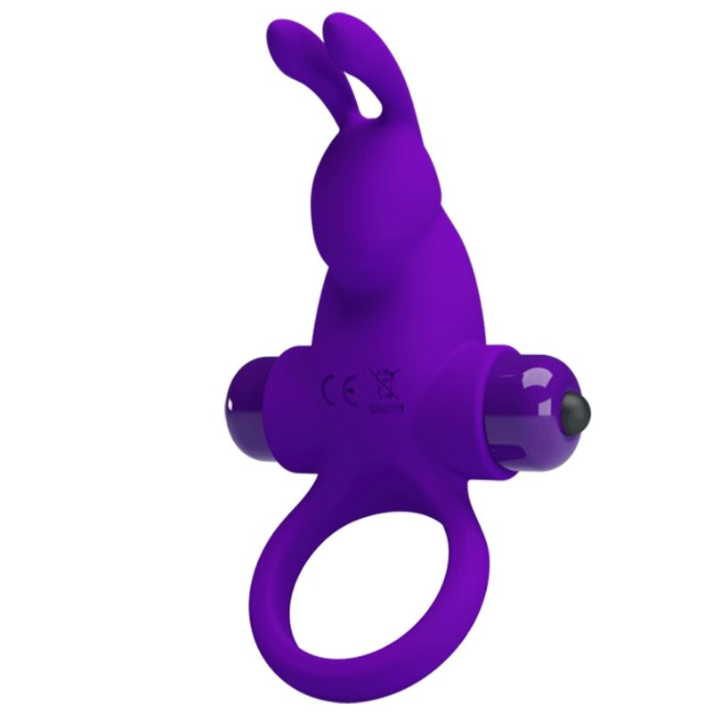 Pretty Love Vibrator Ring I Rabbit For Purple Penis | Niks.fi verkkokauppa