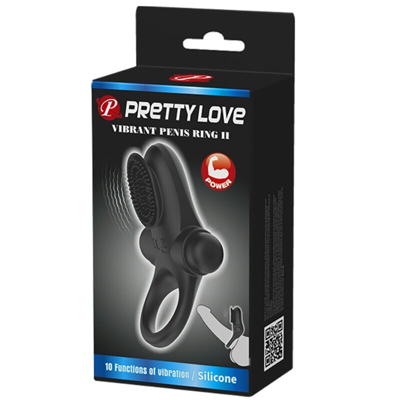 Pretty Love Vibrator Ring Ii For The Black Penis | Niks.fi verkkokauppa