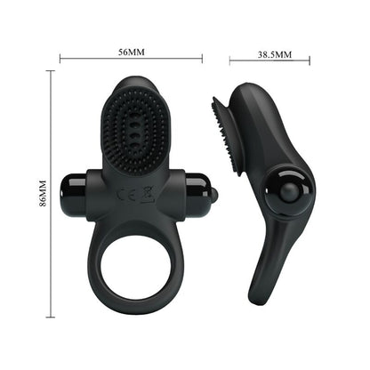 Pretty Love Vibrator Ring Ii For The Black Penis | Niks.fi verkkokauppa