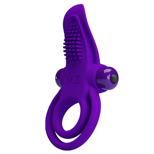 Pretty Love Purple Vibrating Penis Ring | Niks.fi verkkokauppa