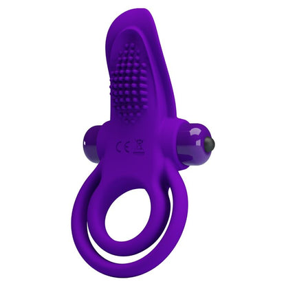 Pretty Love Purple Vibrating Penis Ring | Niks.fi verkkokauppa