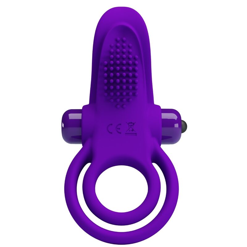 Pretty Love Purple Vibrating Penis Ring | Niks.fi verkkokauppa