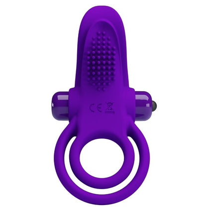 Pretty Love Purple Vibrating Penis Ring | Niks.fi verkkokauppa
