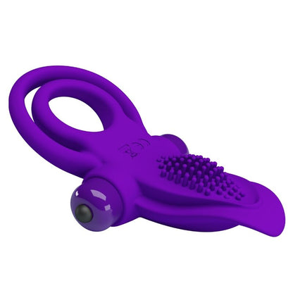 Pretty Love Purple Vibrating Penis Ring | Niks.fi verkkokauppa