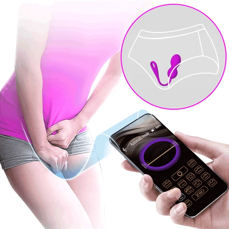Pretty Love Elvira Rechargeable Vibrating Balls Purple | Niks.fi verkkokauppa
