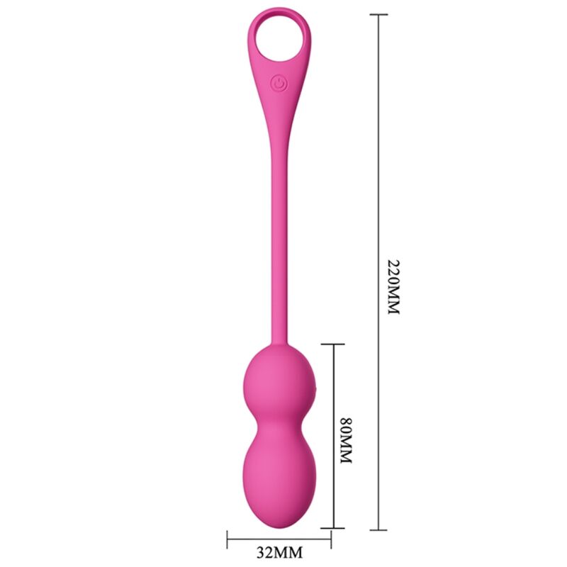 Pretty Love Elvira Pink Rechargeable Vibrating Balls | Niks.fi verkkokauppa