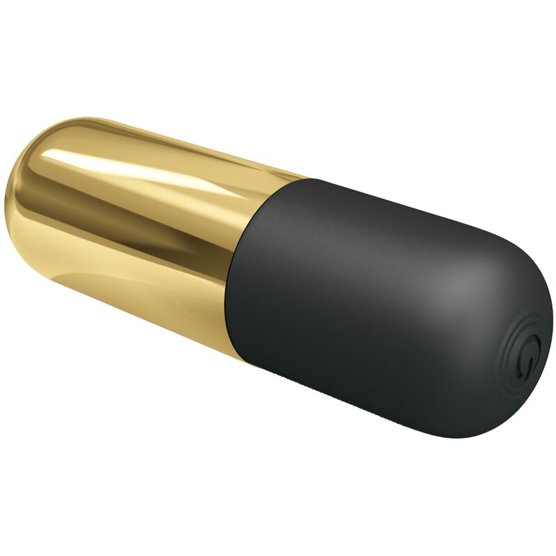 Pretty Love Golden Rechargeable Bullet Vibrator | Niks.fi verkkokauppa
