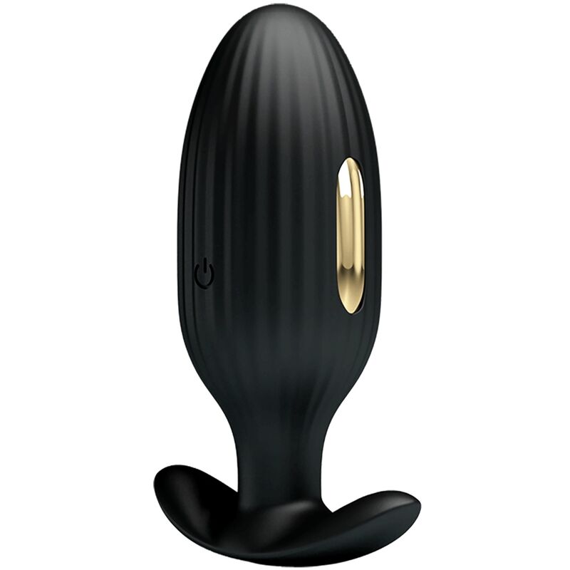 Pretty Love Jefferson App Controlled Anal Plug Black | Niks.fi verkkokauppa
