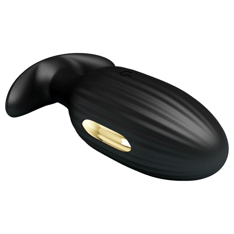 Pretty Love Jefferson App Controlled Anal Plug Black | Niks.fi verkkokauppa