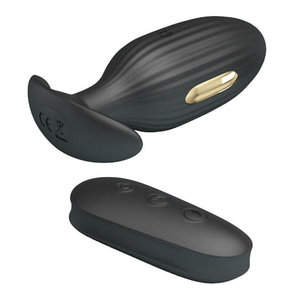 Pretty Love Kelly Plug Anal Rechargeable Vibrator Black | Niks.fi verkkokauppa