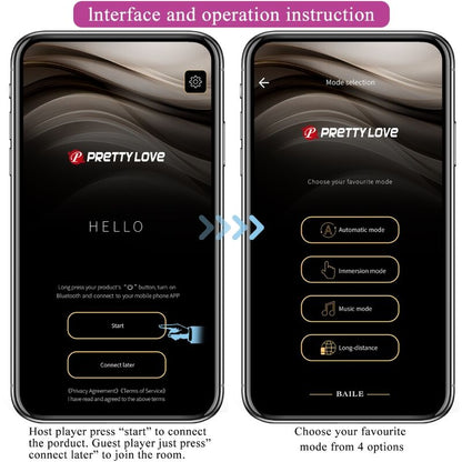 Pretty Love Jefferson App Controlled Anal Plug Black | Niks.fi verkkokauppa