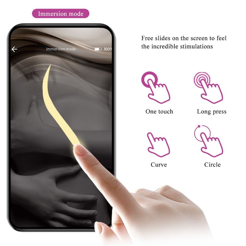Pretty Love Nymph Vibrating Egg App Controlled Purple | Niks.fi verkkokauppa