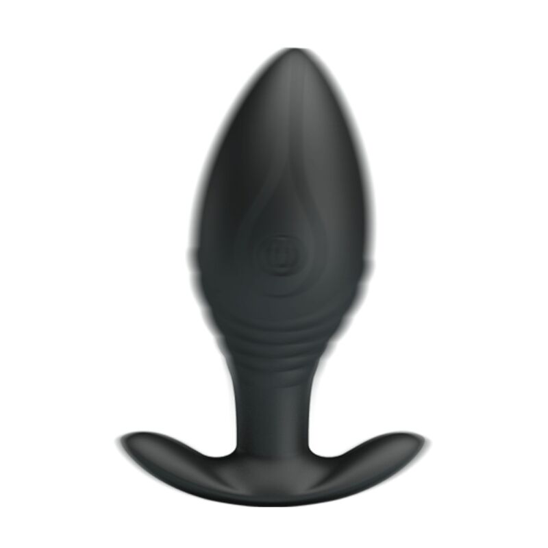 Pretty Love Regina Anal Plug Rechargeable Vibrator Black | Niks.fi verkkokauppa