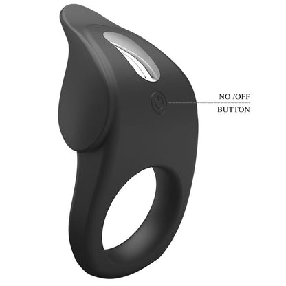 Pretty Love Susanna Vibrating Penis Ring Black | Niks.fi verkkokauppa
