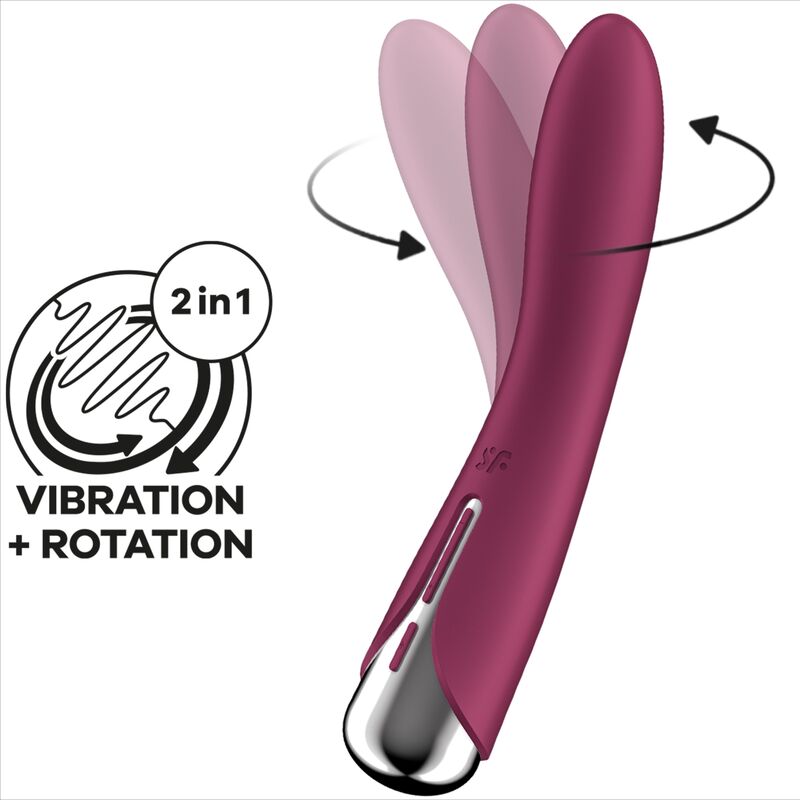 Spinning Vibe 1 G-piste Kiertäjä Vibraattori Red | Niks.fi verkkokauppa