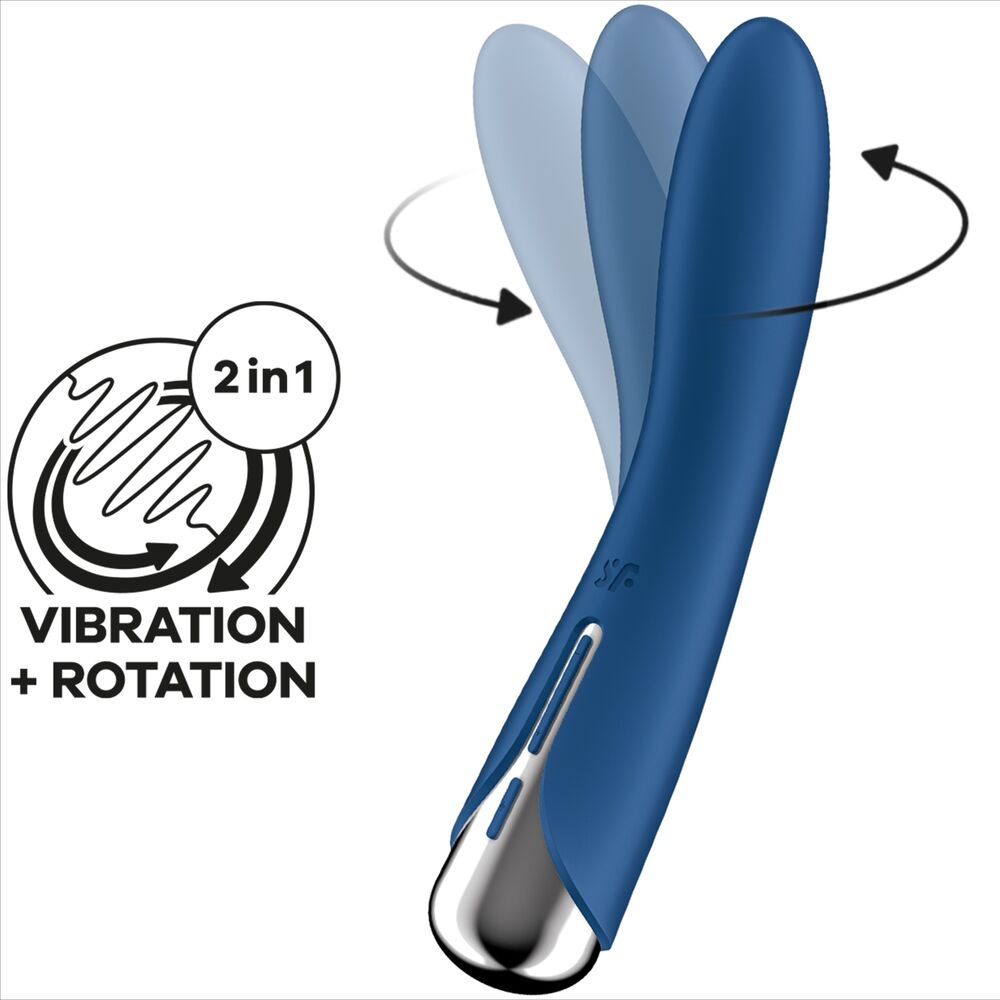 Spinning Vibe 1 G-piste Sininen Kiertäjä Vibraattori | Niks.fi verkkokauppa