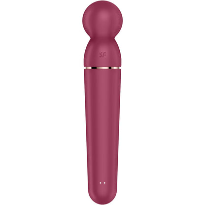 Satisfyer Planet Wand-Er Vibrator Massager Berry | Niks.fi verkkokauppa