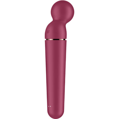 Satisfyer Planet Wand-Er Vibrator Massager Berry | Niks.fi verkkokauppa